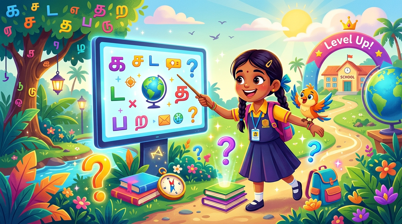 Grade - 05 பவளக்கொடியின் உலகம் - ஐந்தாம் வகுப்புத் தமிழ் வினாடி வினா